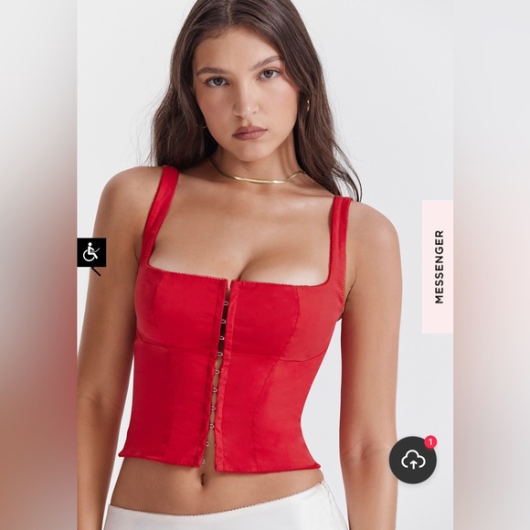 House of cub PIA cherry corset - Picture 2 of 7